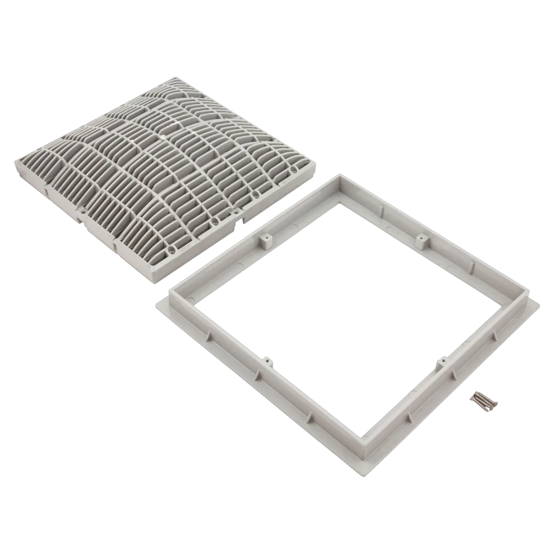 Waterway 640-4720V 12x12 Grate and Frame - Parts