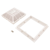 Waterway 9x9 drain cover grate with frame