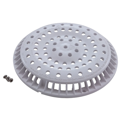 Waterway 8in Anti-Vortex Cover White
