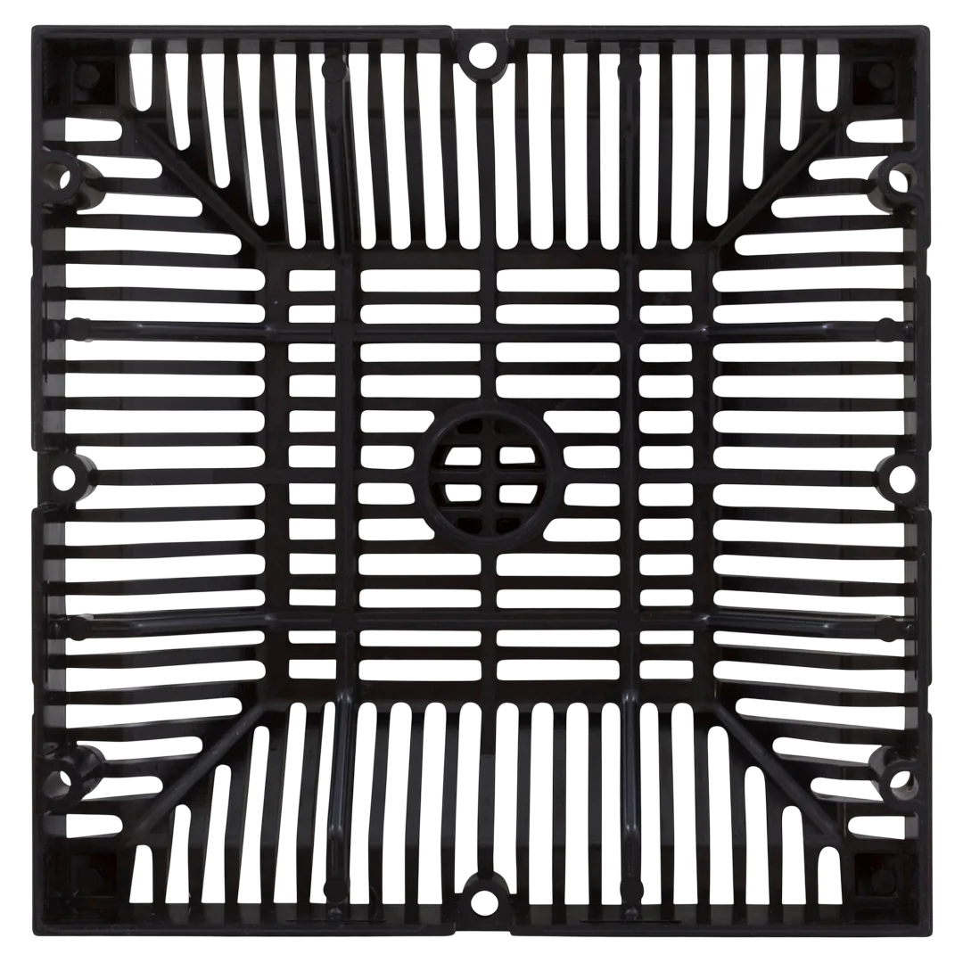 Waterway 642-4791 V Grate 9 x 9 - Back