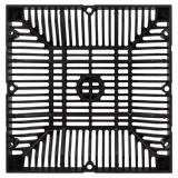 Waterway 642-4791 V Grate 9 x 9 - Back