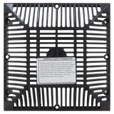 Waterway 642-4791 V Grate 9 x 9 - Front