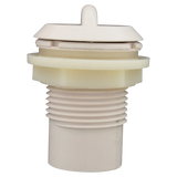 Waterway 660-3300 Straight Nut Scalloped Spa Air Control - Side