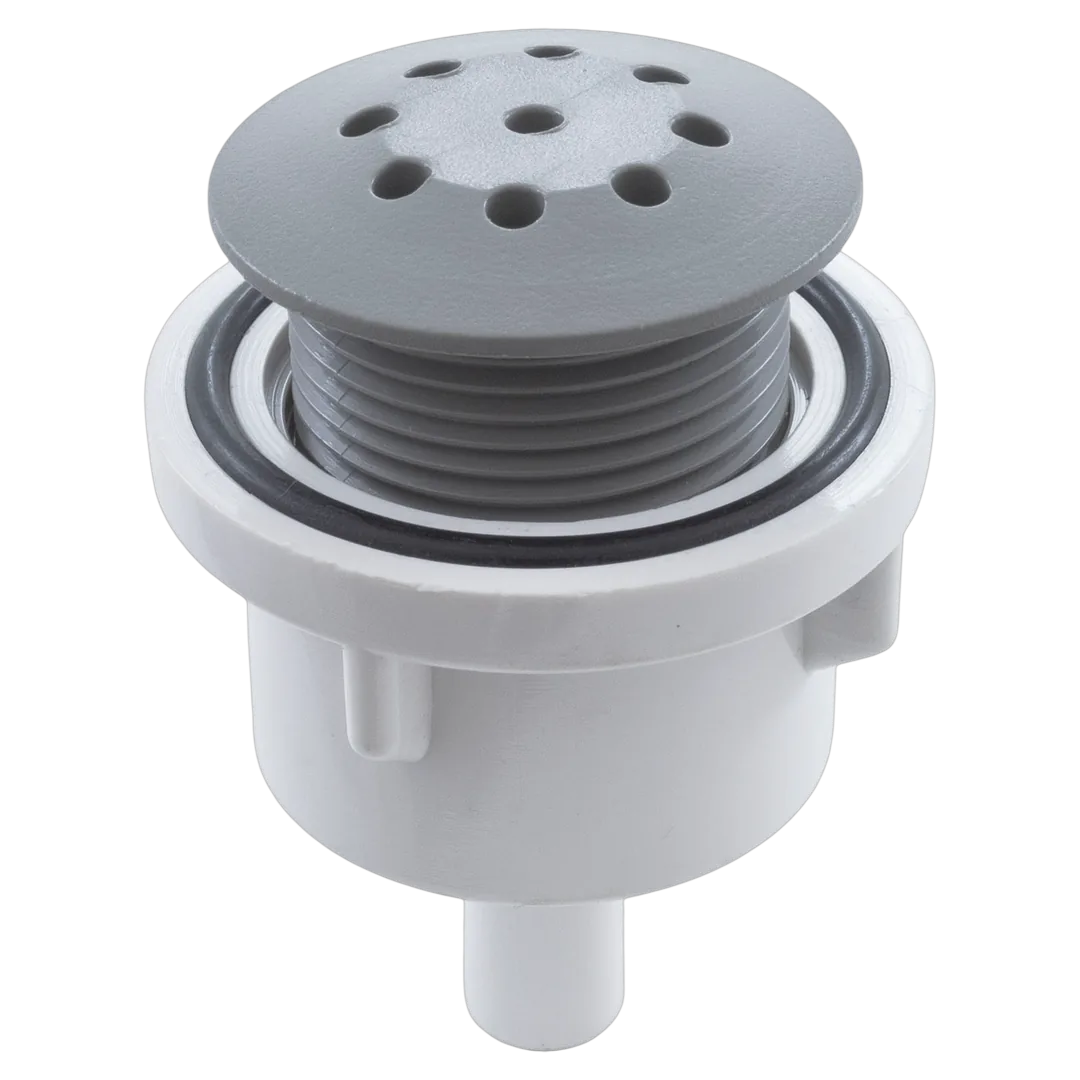 Waterway Top-Flo Air Injector 3/8 inch Barb Gray