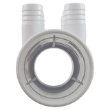 Waterway 672-7150 Spa Manifold 2 x 2 SPG x (6) 3/4 RB - Back