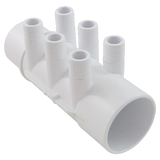 Waterway 672-7150 Spa Manifold 2 x 2 SPG x (6) 3/4 RB - Reverse