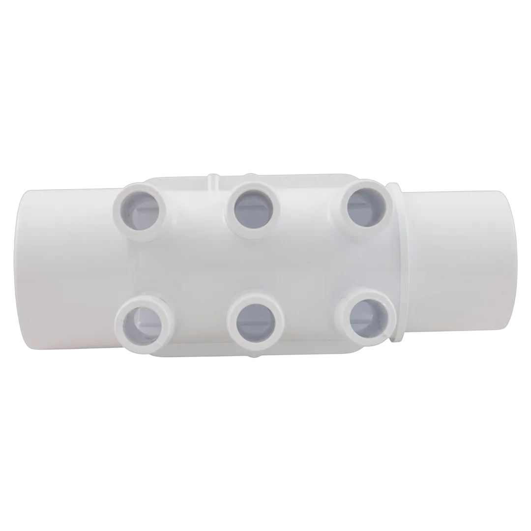 Waterway 672-7150 Spa Manifold 2 x 2 SPG x (6) 3/4 RB - Top
