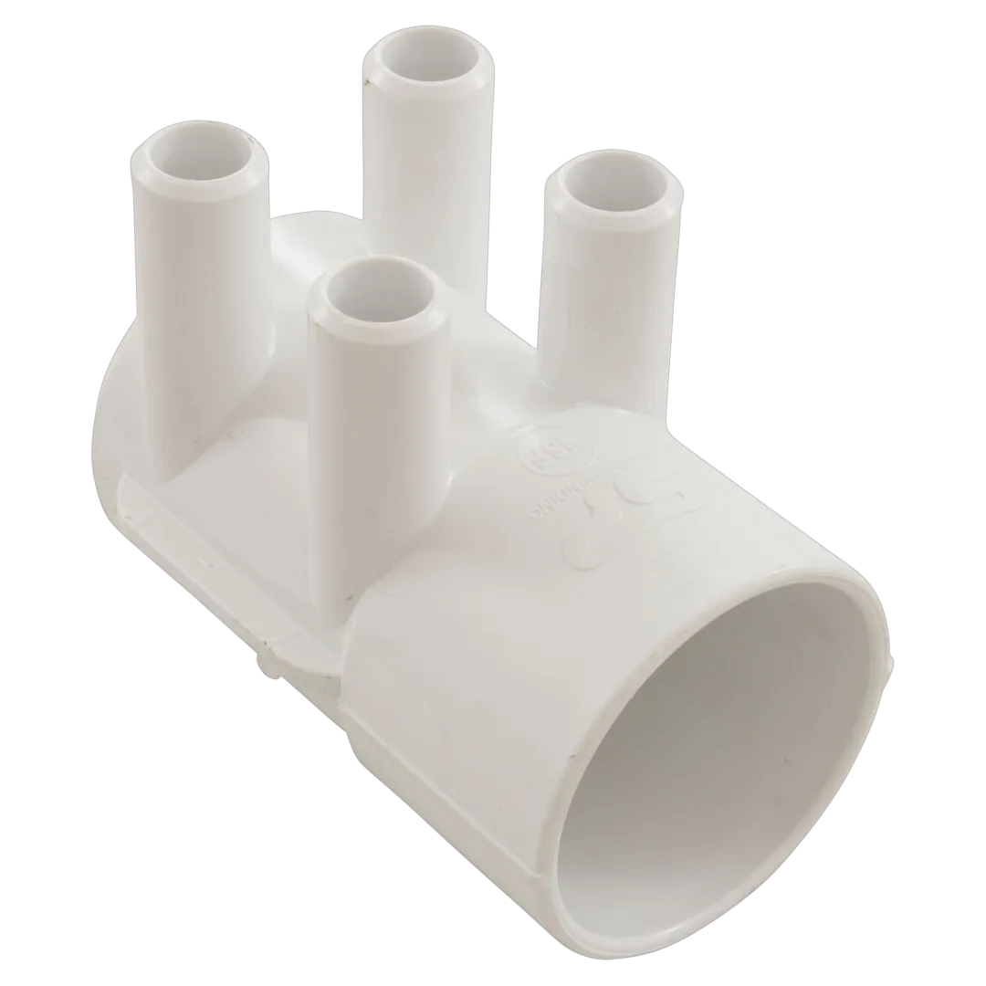 Waterway 672-7370 Manifold 2" Slip x Dead End - Bottom