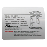Waterway Executive ME-30226-25 Spa Pump - Alt (5)