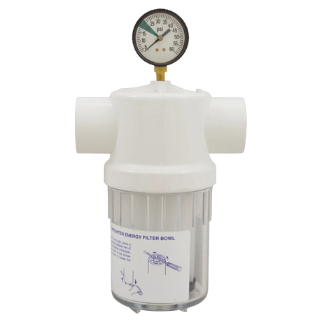Jandy 2888 Energy Filter with Gauge - Front