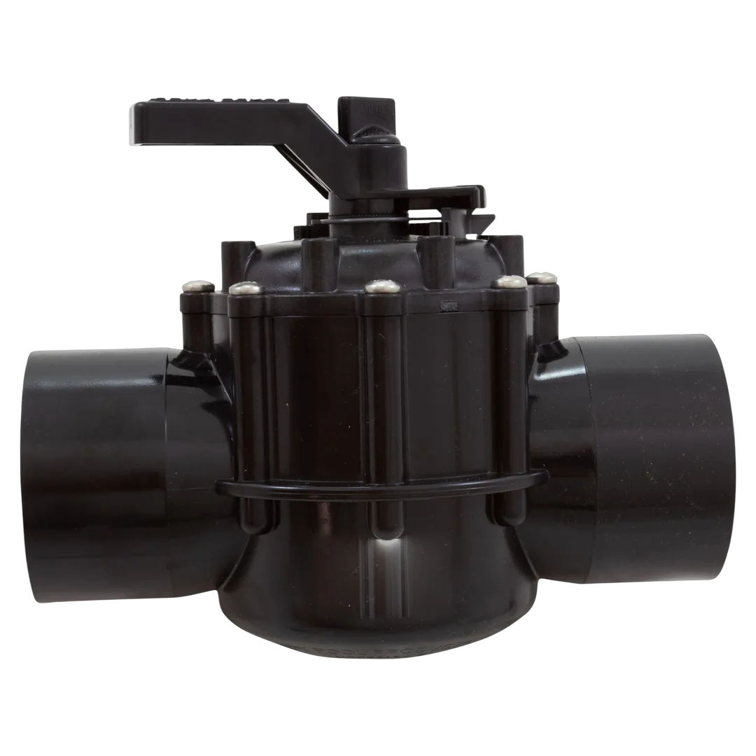 Jandy 4718 NeverLube 2-Port CPVC Diverter Valve 2.5-3 in - Side