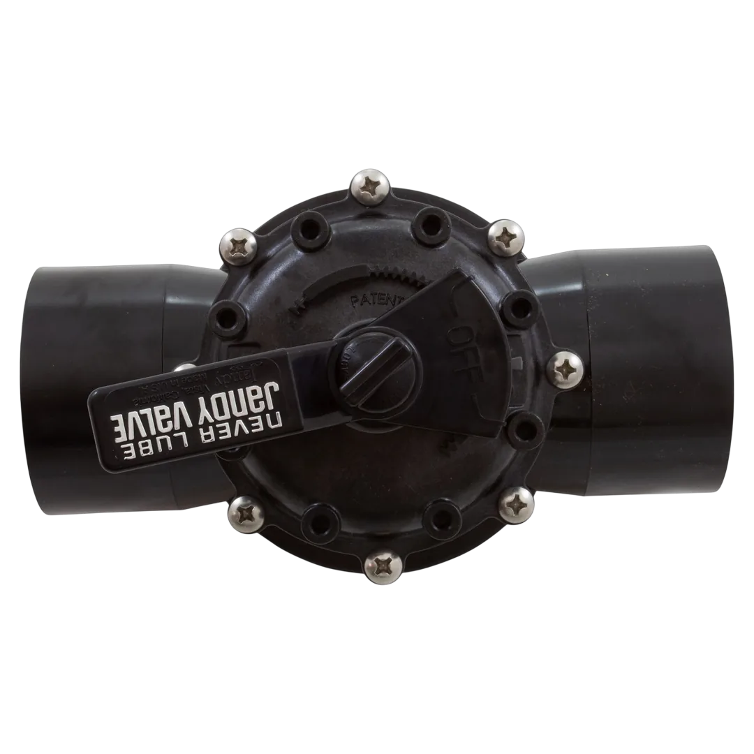 Jandy 4718 NeverLube 2-Port CPVC Diverter Valve 2.5-3 in - Top
