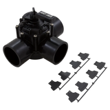 Jandy 4719 NeverLube 3-Port Diverter Valve 2.5 x 3 in