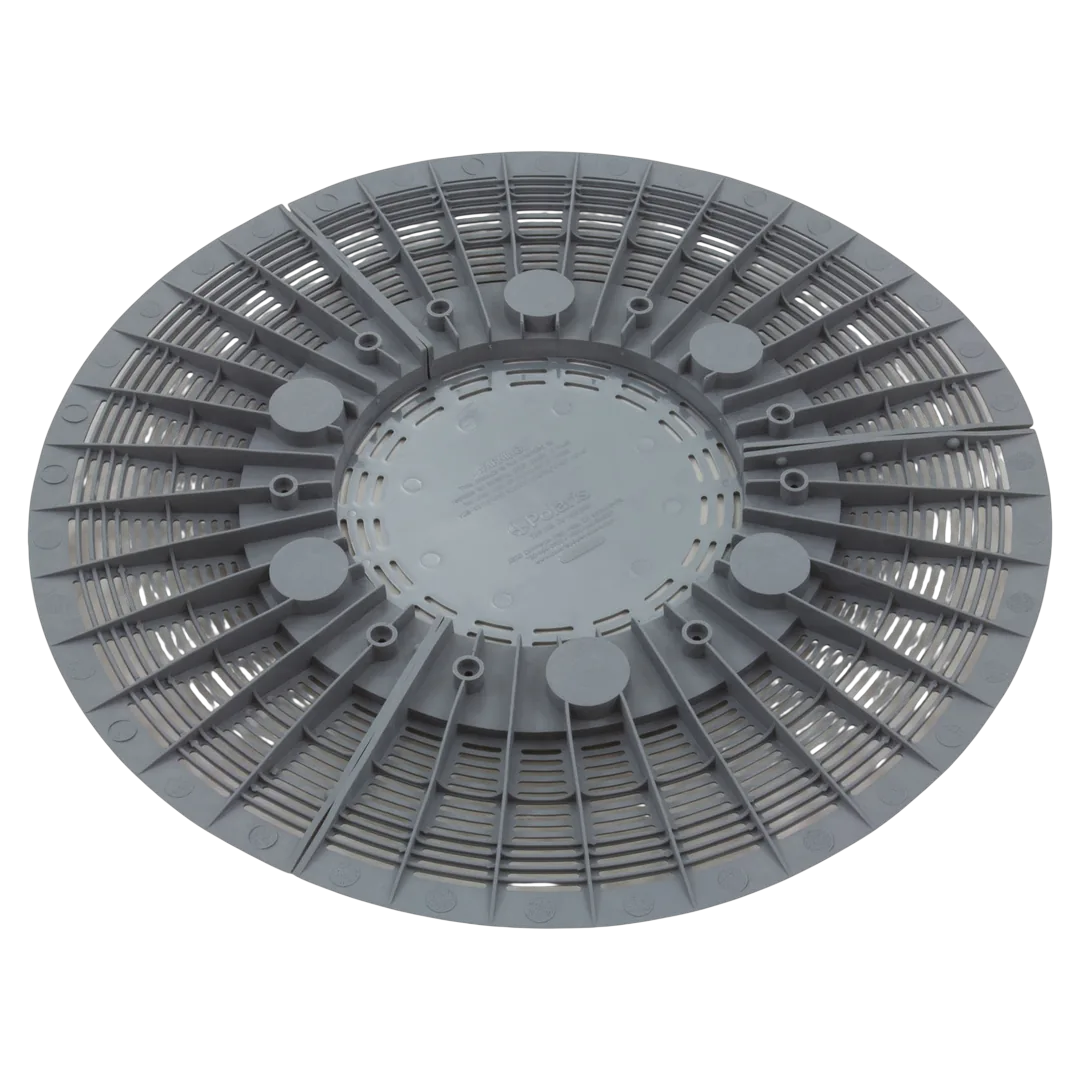 Zodiac 5825 Main Drain Cover Gray - Reverse