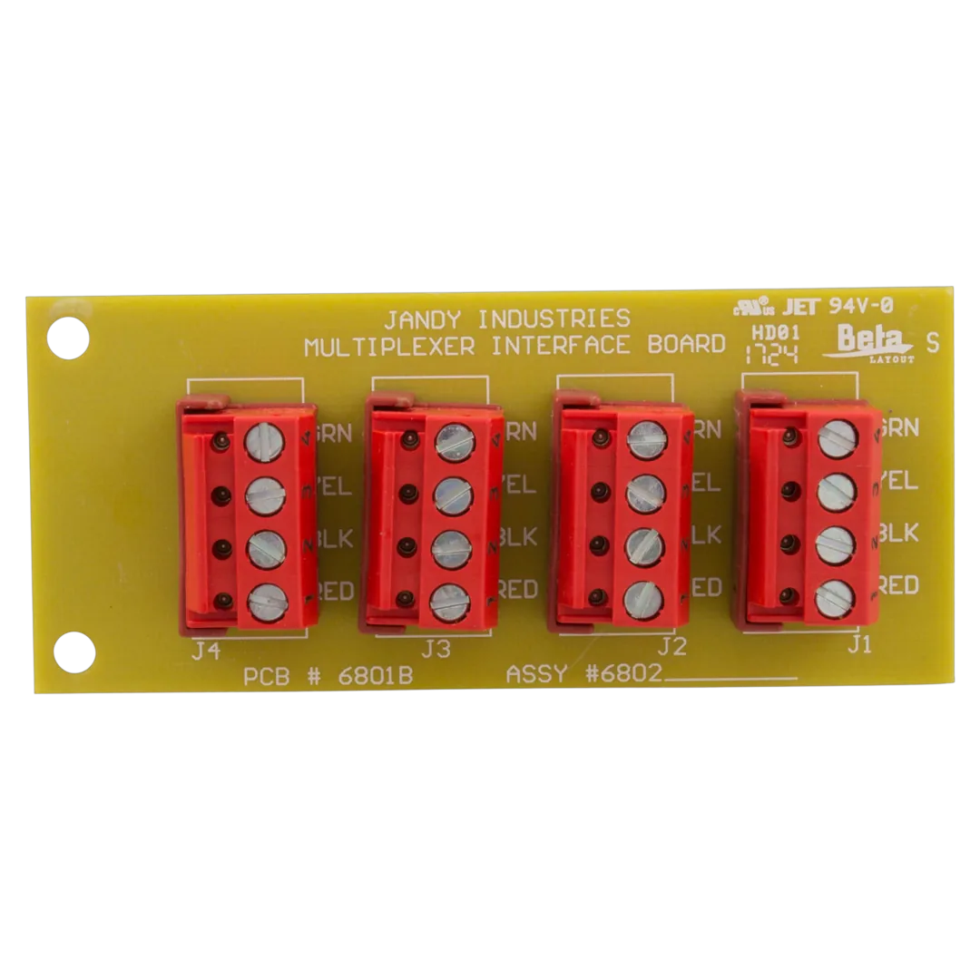 Jandy 6584 Multiplex Printed Circuit Board - Front