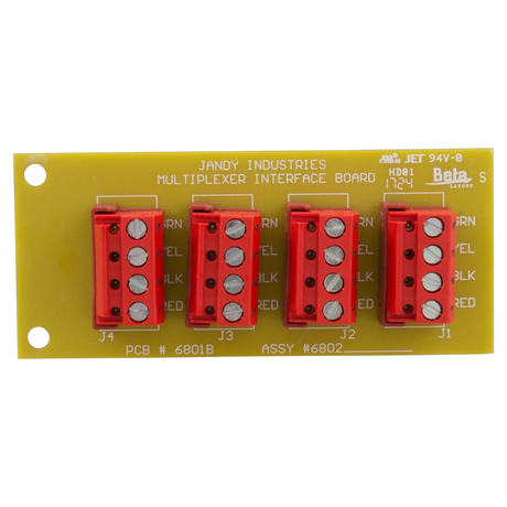 Jandy 6584 Multiplex Printed Circuit Board - Front