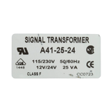 Jandy Levolor LX2 110V Transformer A41T110 - Label