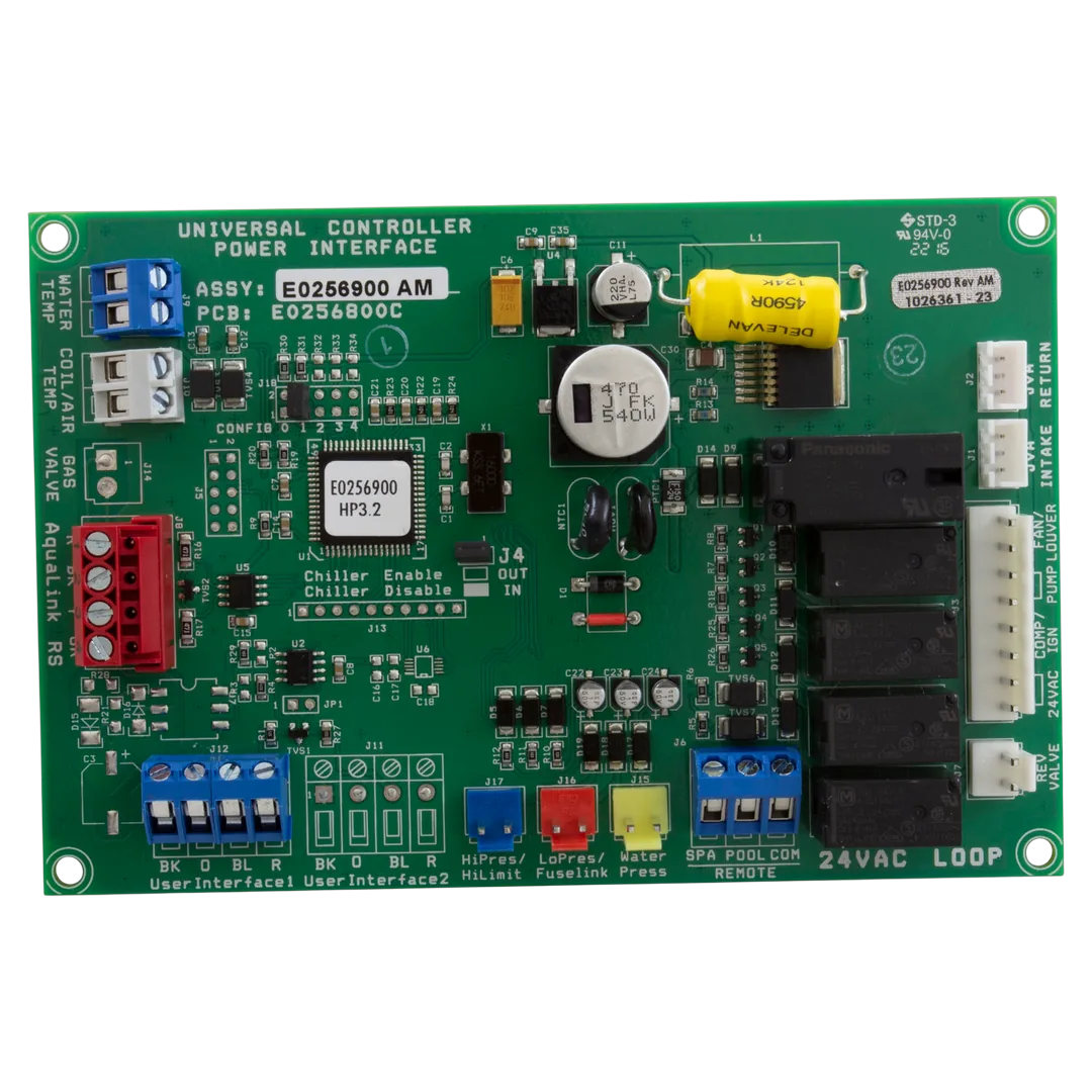 Zodiac R3009200 Power Interface PCB - Front