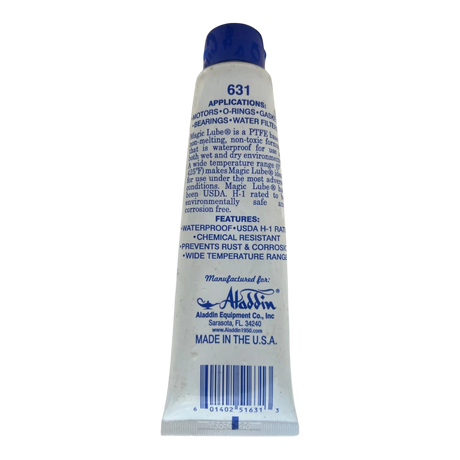 Aladdin Magic Lube, PTFE Lubricant/Sealant, 5 oz, Back