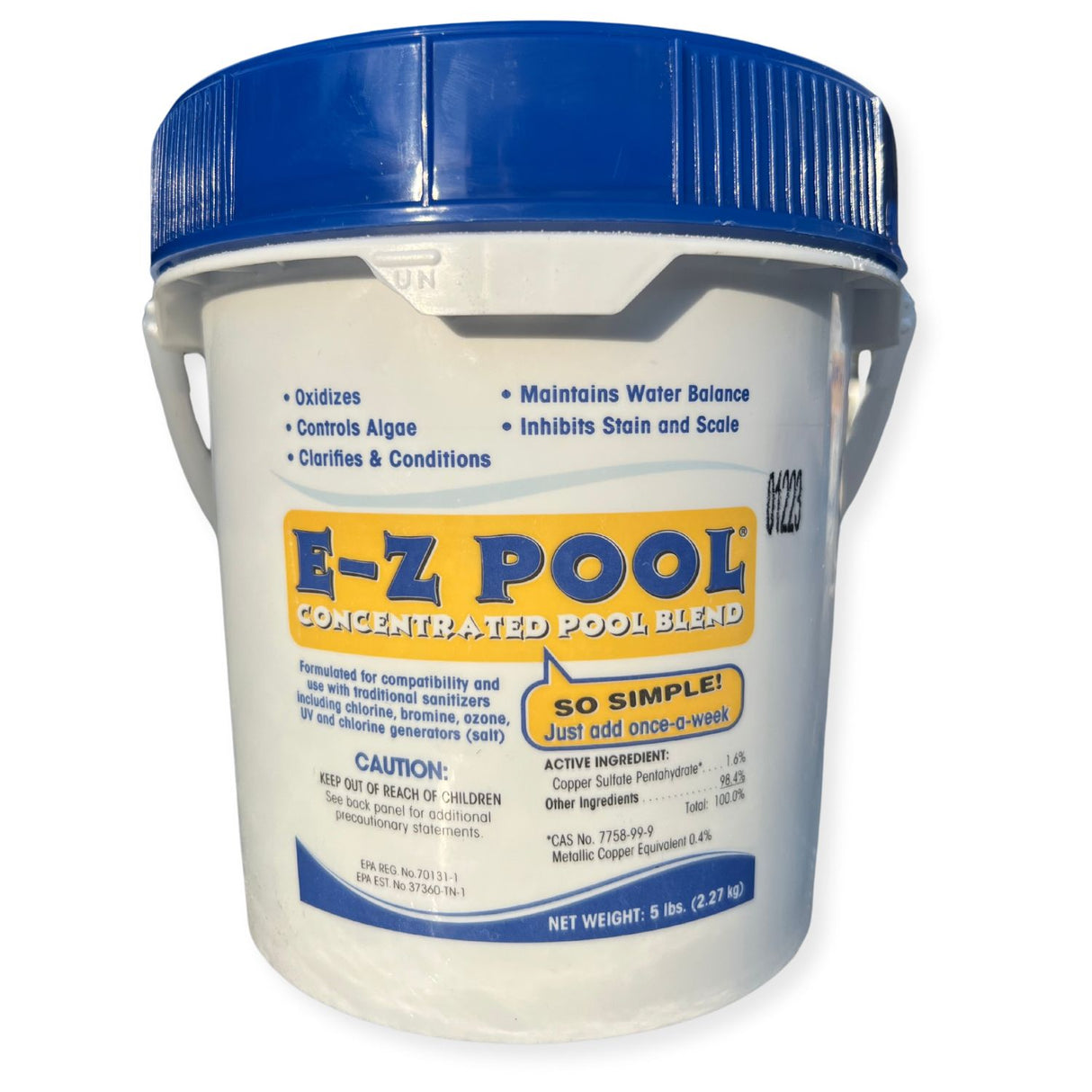 E-Z Pool 5lb All in One Concentrated Pool Care Solution | EZP05