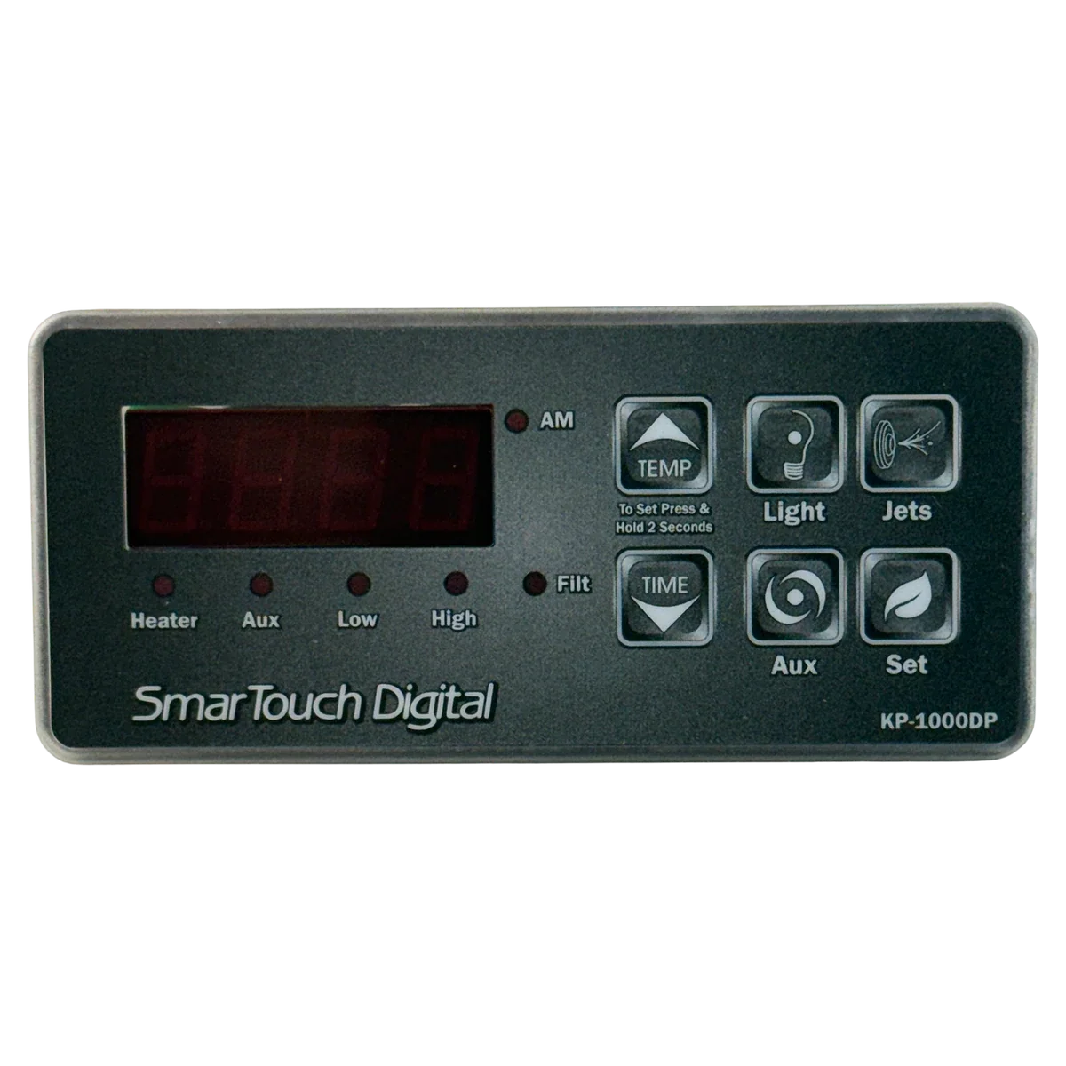 Applied Computer Controls Jets/Aux Topside Panel (KP-1000DP) — front view