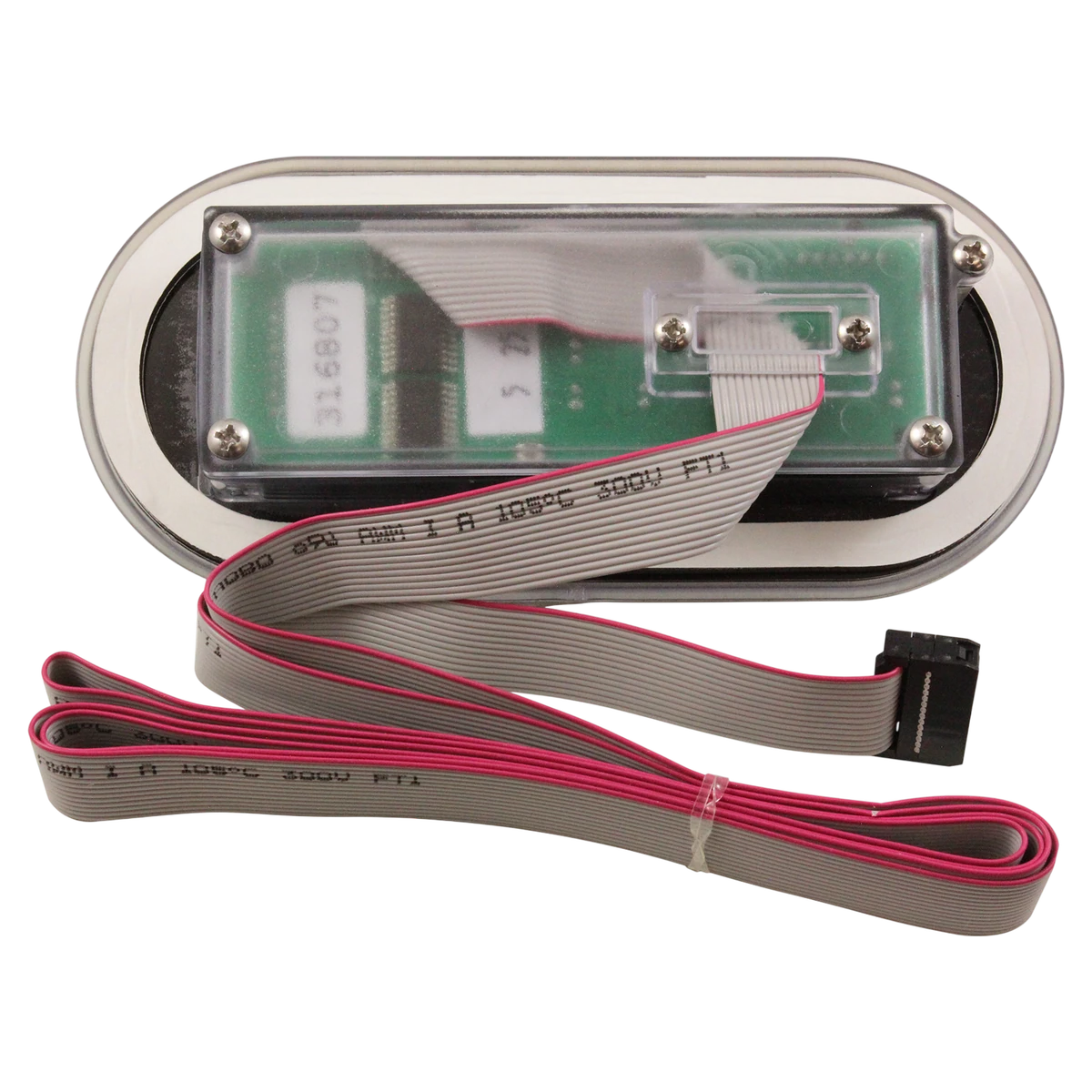 Applied Computer Controls ACC 5-Button LED Topside (LX-1005C) — reverse view