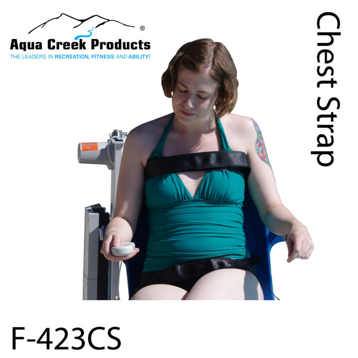 Aqua Creek Chest Strap, F-423CS