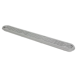 AquaStar 32" Channel Drain w/ Mud Frame (32CDFLFR103) — reverse view