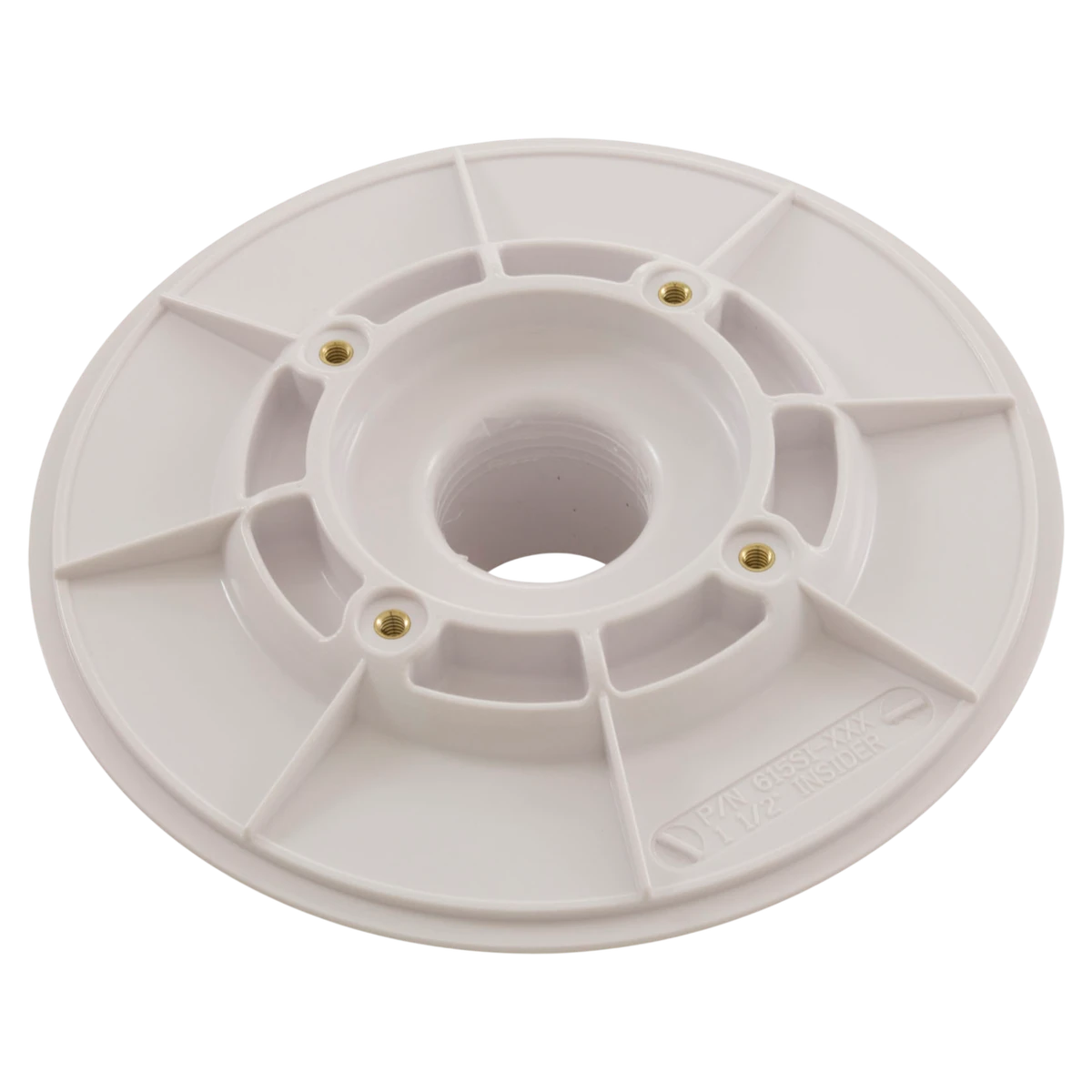 AquaStar 6 Inch Sumpless Bulkhead Slip Insider (615SI101) — reverse view