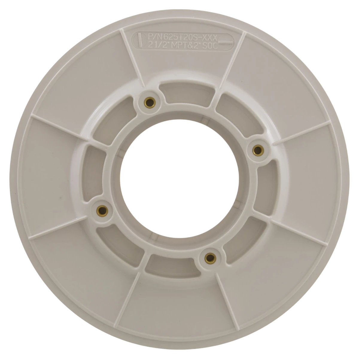 AquaStar 6" Wall Fitting (625T20S101) — front view
