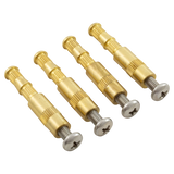 AquaStar Brass Inserts and Screws 4-Pack (BIK4)