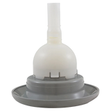Balboa Water Group Cyclone Jet 5" Mass/Roto Textured Scalloped (9510WW) — back view