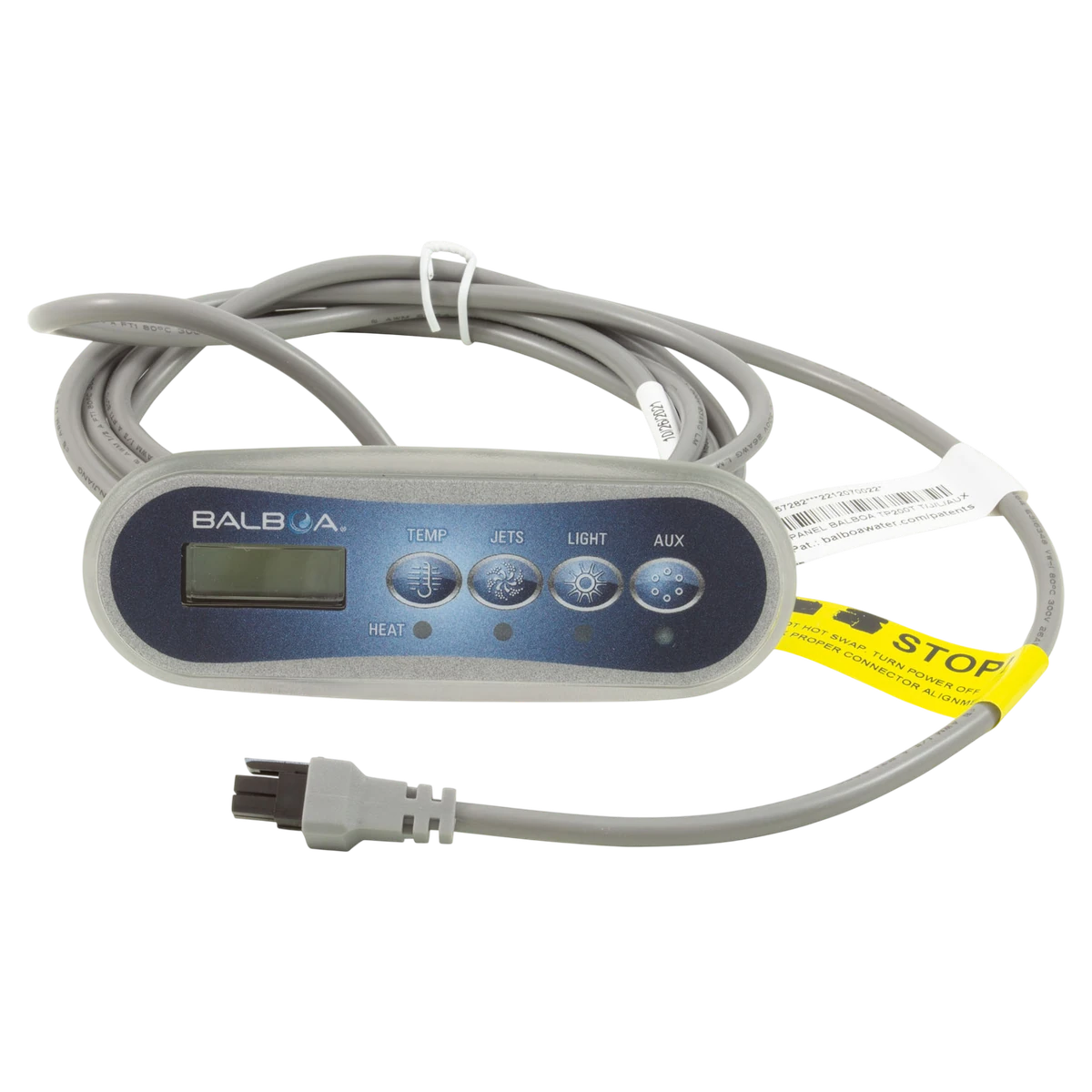 Balboa Water Group BP100G2 Control 4.0kW Remote Heater TP200T (G6412-03) — topside view