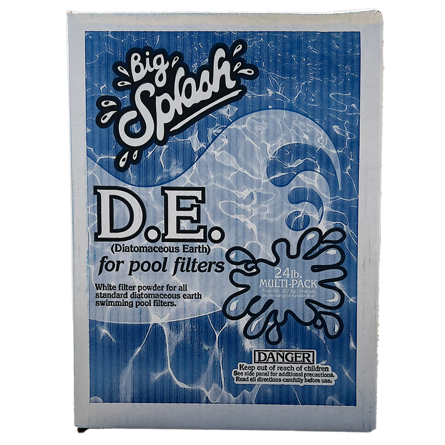 Big Splash DE - 24LB Diatomaceous Earth Powder – EZ Pools