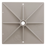 Bottom of Lid- Hayward SPX1082EGR square gray skimmer cover