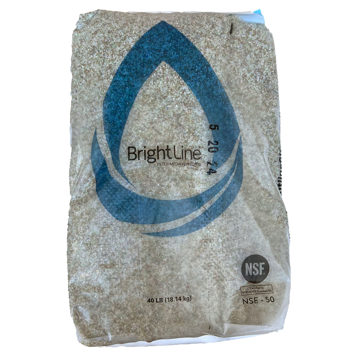 Brightline Glass Filter Media for Sand Filters EZ Pools