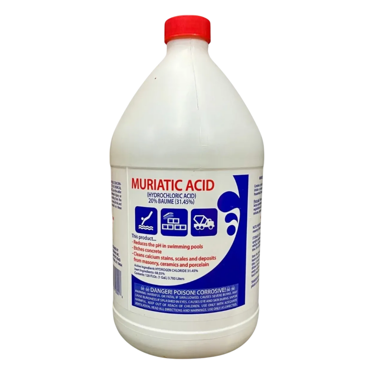 Buckmans Muriatic Acid for Pools, Concrete Etching, Acid Washing – EZ Pools