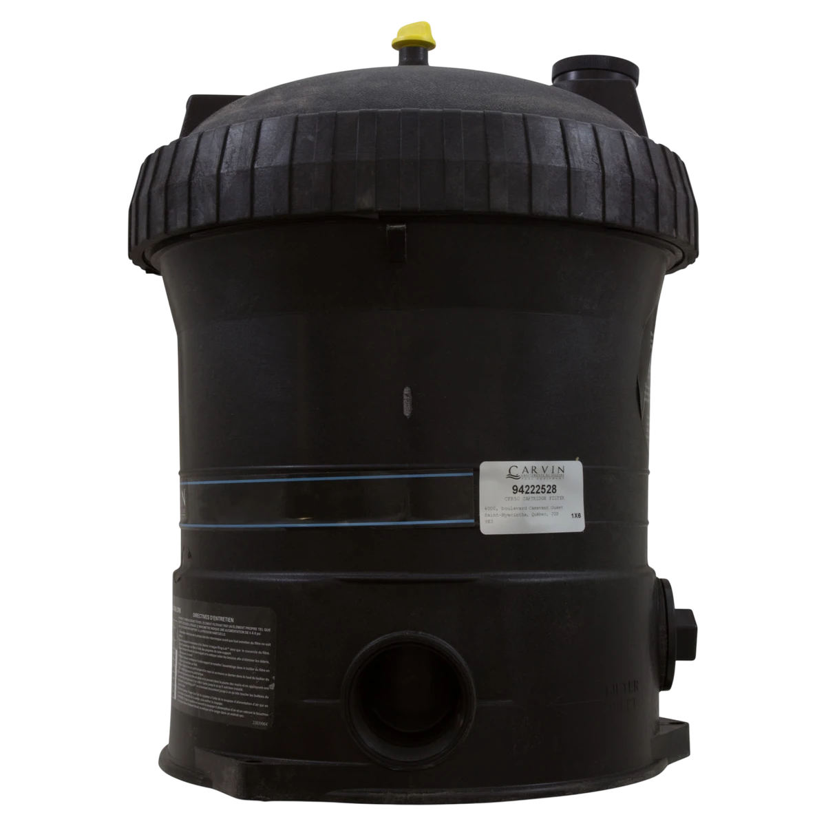 Carvin CFR-50 Complete Cartridge Filter (94222528) — side 2 view