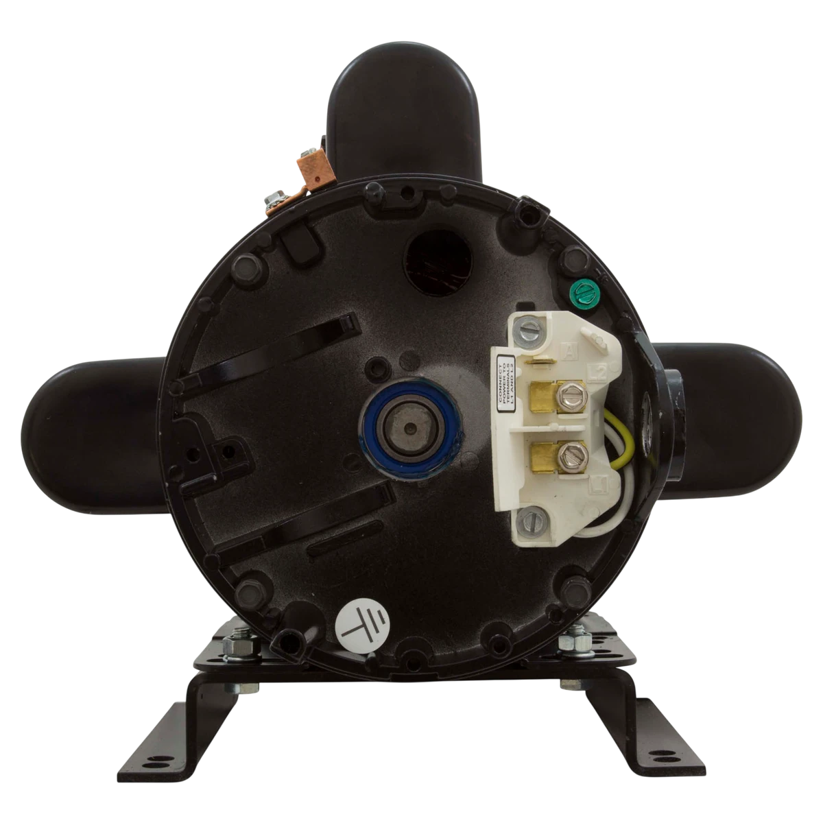 Century Centurion 4 HP Y56Y C-Face Pump Motor (B116) — shaft reverse view