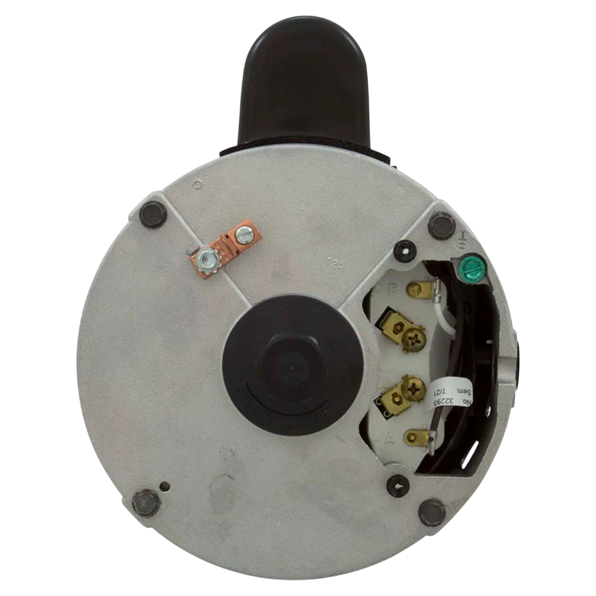 Century 3/4 HP 56C Pool Pump Motor (B121) — shaft reverse view