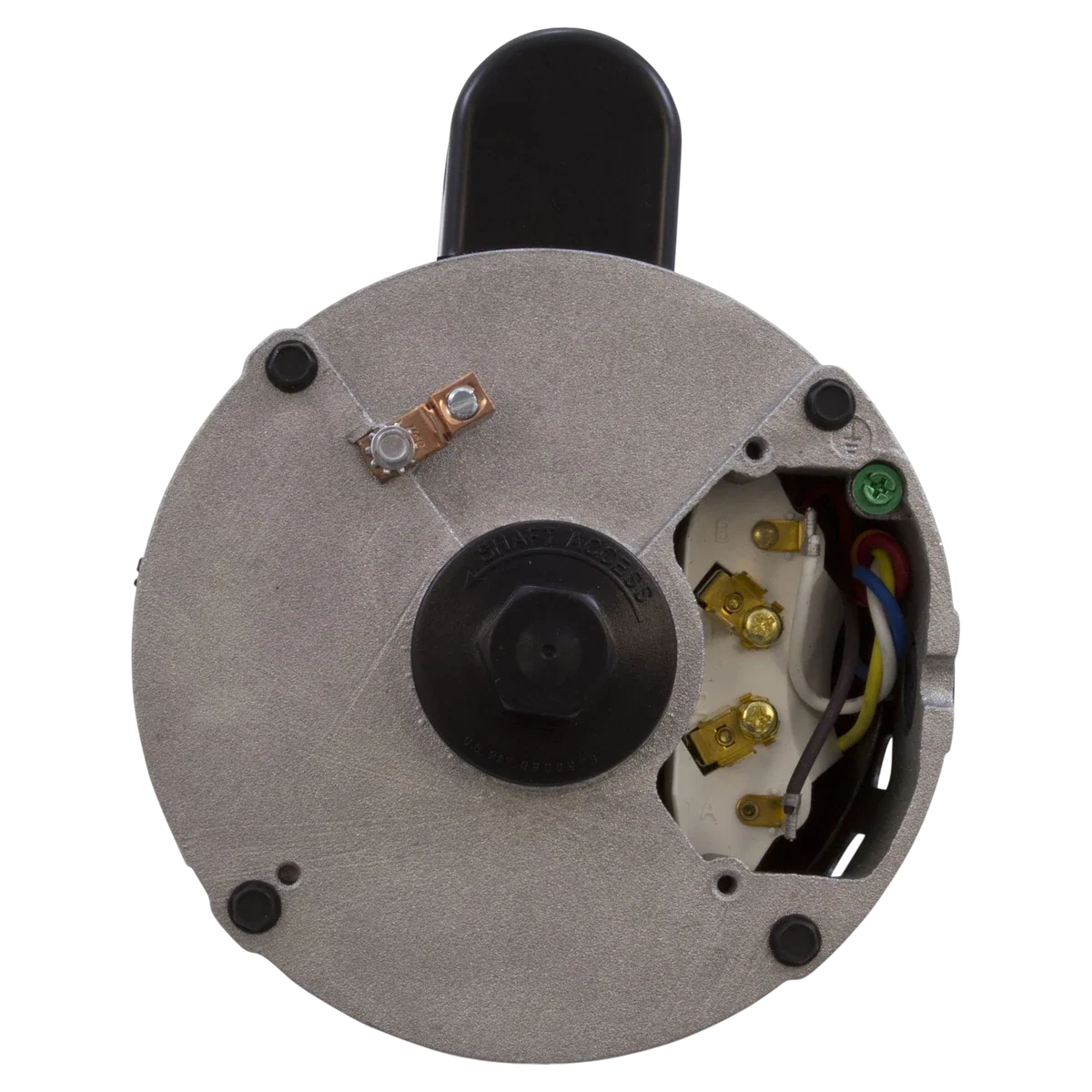 Century Pump Motor .75HP 56J Frame (B127) — wires view