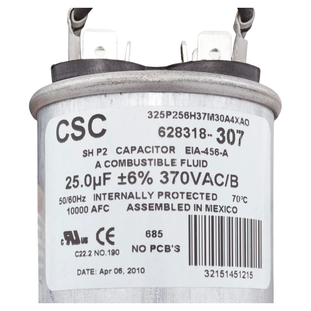 Century Pool Pump Motor 1HP M56J (B128) — product label