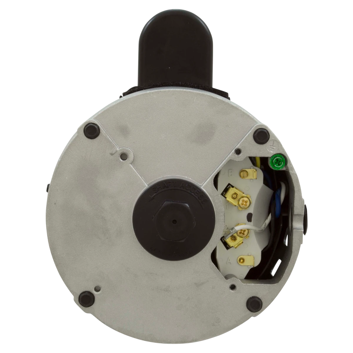 Century Threaded Shaft Pool Pump Motor 56J 2HP (B130) — shaft view