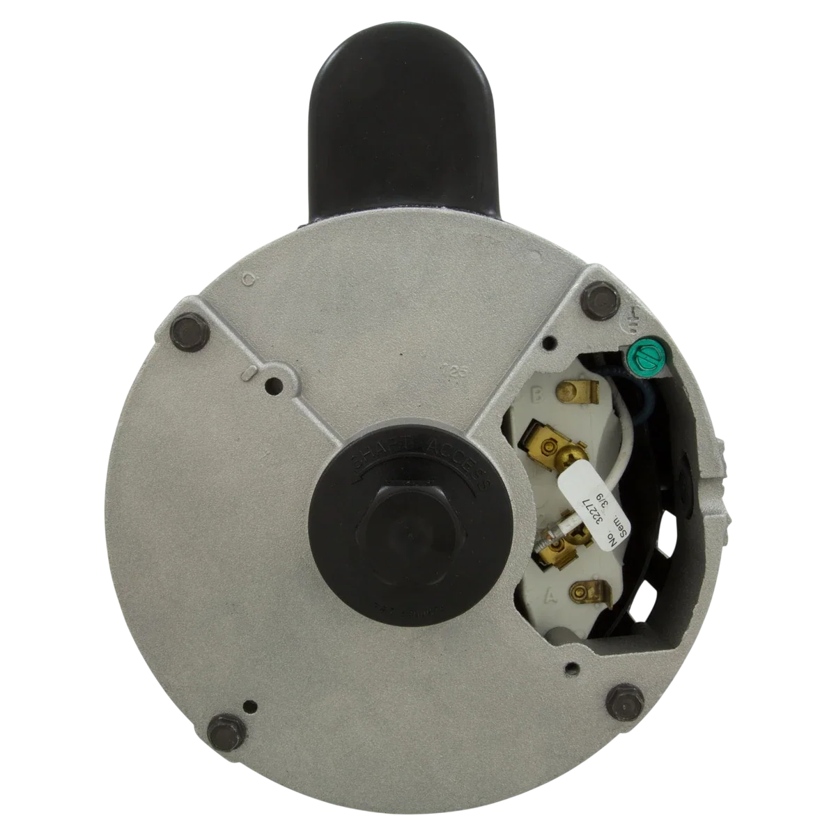 Century Centurion 3 HP Y56J Round Pump Motor (B131) — back view