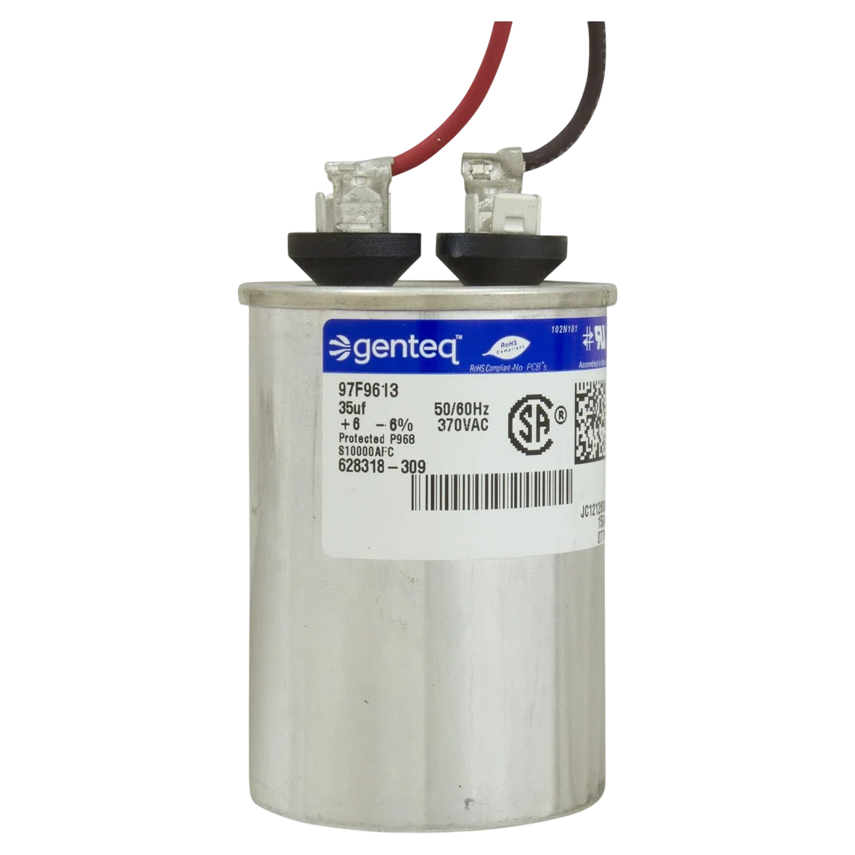 Century Centurion 3 HP Y56J Round Pump Motor (B131) — product label