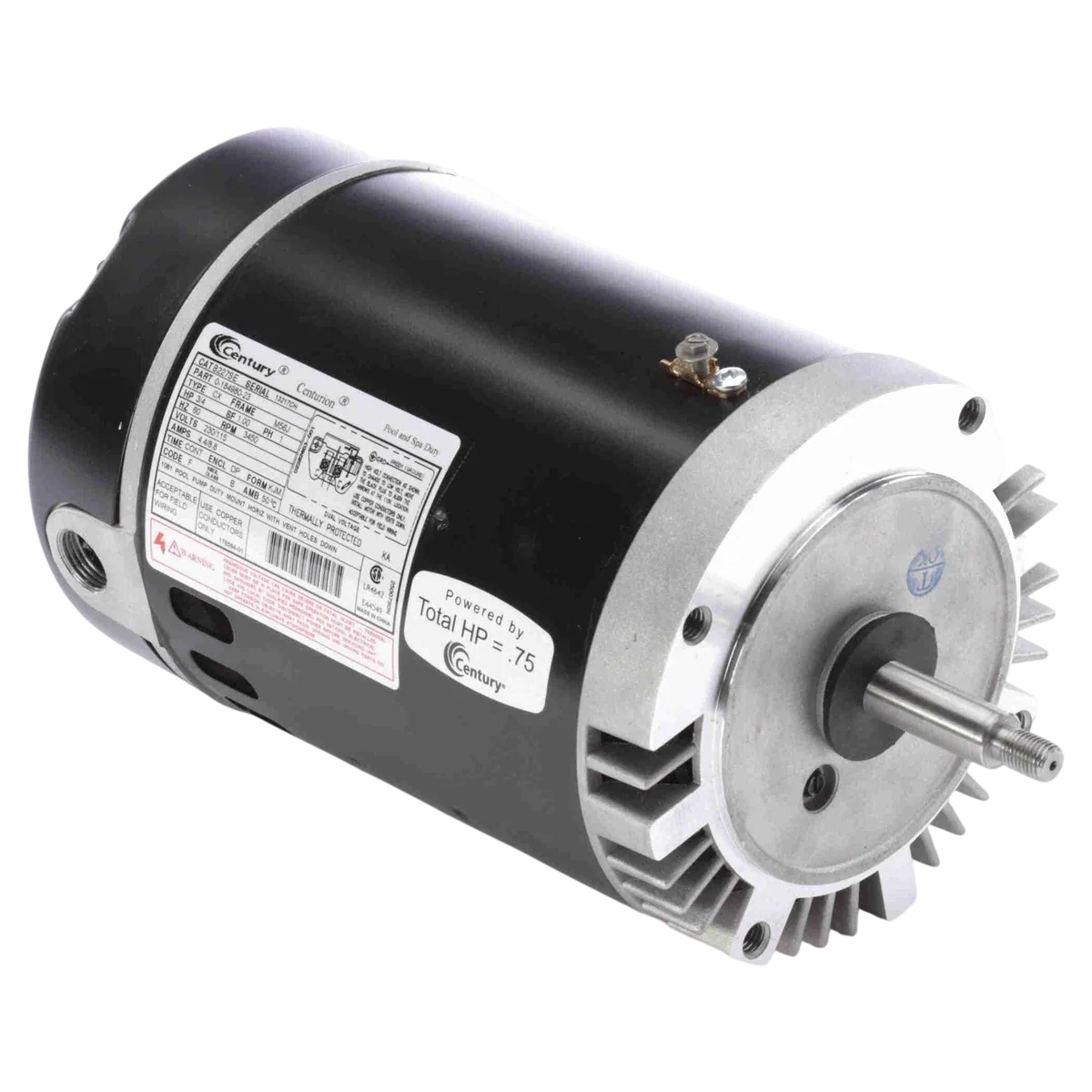 Century ODP Threaded Pool Pump Motor 3/4 HP (B227SE)