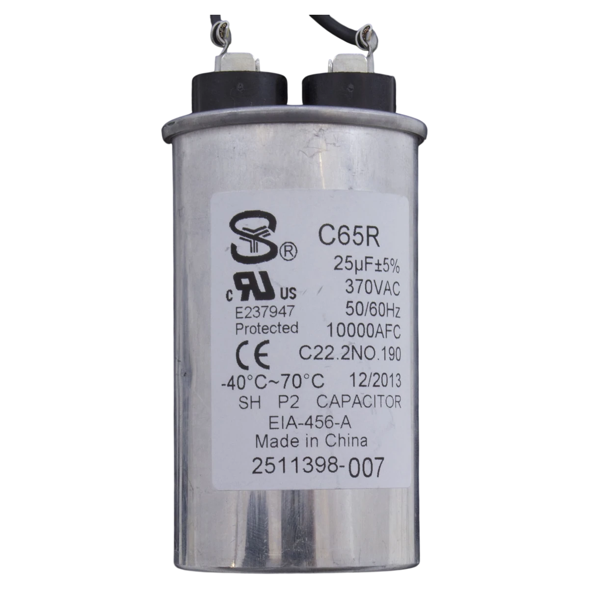 Century Square Flange 56Y Motor (B2846) — product label