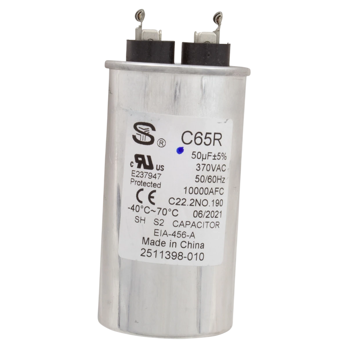 Century 1HP Pool Pump Motor 56Y Square Flange (B2853V1) — product label