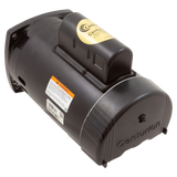 Century 1HP Pool Pump Motor 56Y Square Flange (B2853V1) — reverse view