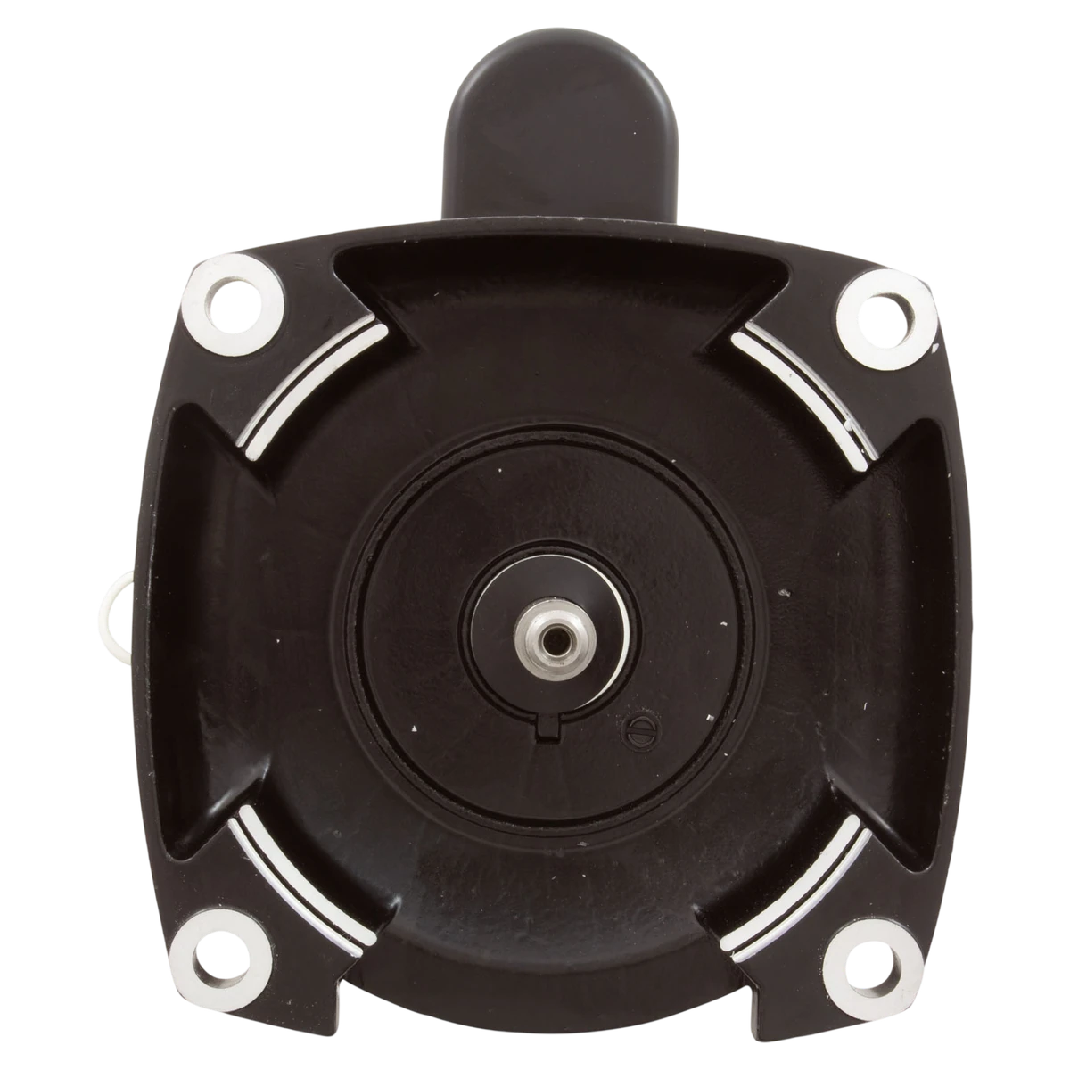 Century 1HP Pool Pump Motor 56Y Square Flange (B2853V1) — shaft view